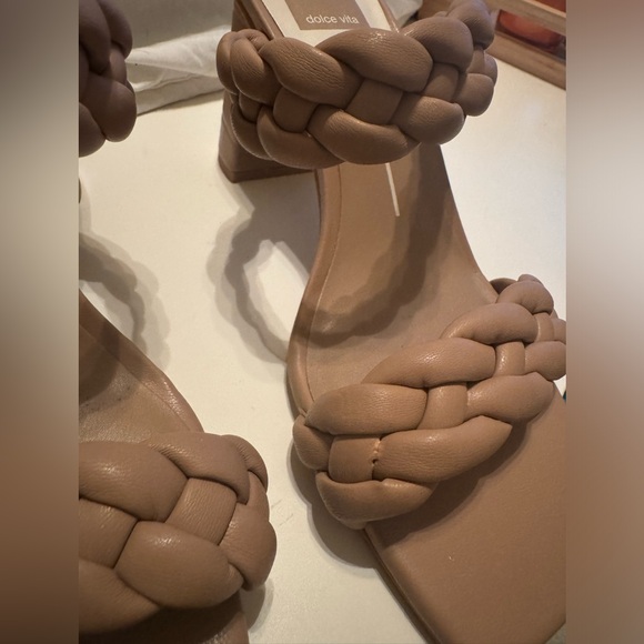 🧨Last chance🧨NWOT NWOB Dolce Vita Paily Braided Sandal - Cafe (brown) - Size 7 - Picture 7 of 10